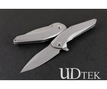Bear head Elite (all steel) high quality CNC folding knife UD405115